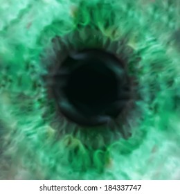 vector texture of green eye pupil