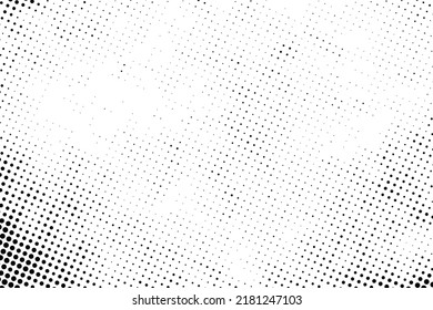 Vector texture of halftone abstract. Grunge dots pattern background.