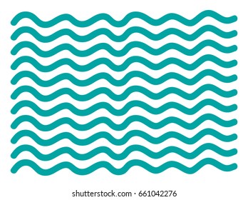 Vector Texture Image Blue Linear Wave Stock Vector (Royalty Free ...