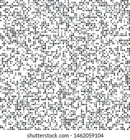Vector texture of intermittently arranged gray circles of various shades
