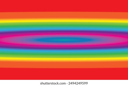 Vector texture with LGBT colors in the form of waves.