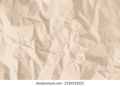 Vetor de textura de papel velho amassado