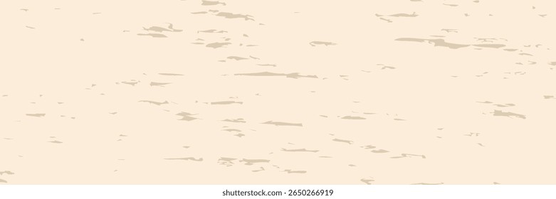 Textura vetorial de papel de arroz branco velho. Vintage fundo kraft com ponto de textura, splatter, manchas, areia. Papel reciclado coreano para artesanal.