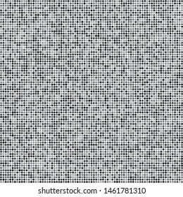 Vector texture of orthogonally arranged gray circles of various shades