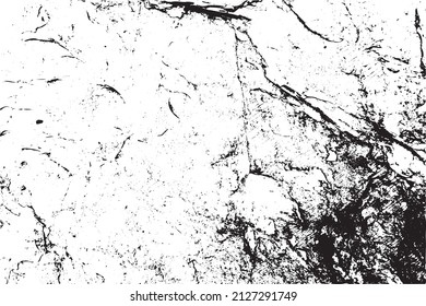 Vector texture overlay grunge effect. Black and white abstract background.	