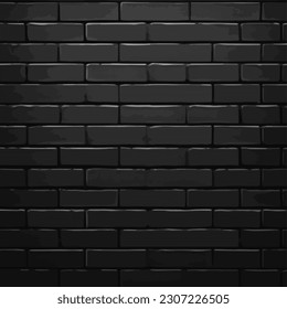 A vector texture of part of a gray brick wall
