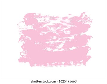 vector texture pink ink paint stroke background