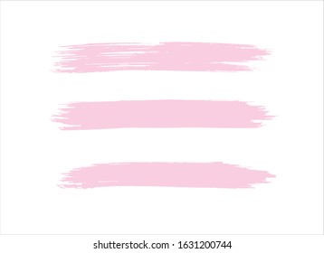 vector texture pink ink paint stroke background