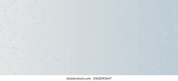 Vector textura de lluvia, gotas de lluvia en vidrio, goteos, tormenta, vidrio húmedo.