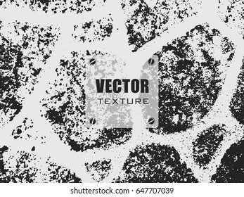 Vector texture stone path grunge illustration