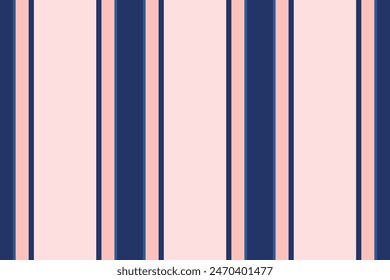 Vector texture stripe of fabric vertical background with a lines seamless textile pattern in blue and light colors.