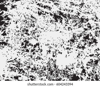 Vector texture, a template for creating grunge effect, roughness, vintage, noise, granularity. Abstract illustrations for your design. Background of dirty dust with overlay. Chaotic points and lines.