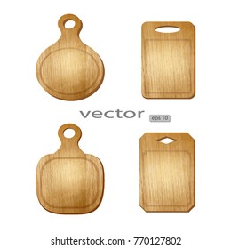 Vector texture, tree, menu, wood Board cutting, vector