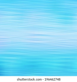 Vector Texture Of Water Surface, Bright Blue Color