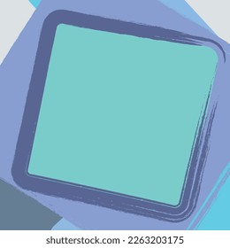 Vector Textured Background Design. Grunge Abstract Element. Bland Banner. 