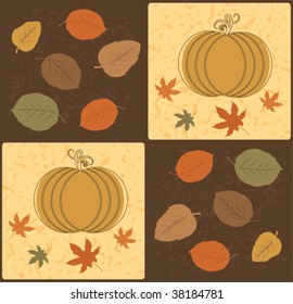 Vector Textured Halloween Design Element