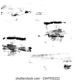 Vector textured spots for grunge and abstract background