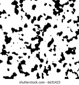 vector textures of cow,animal fur