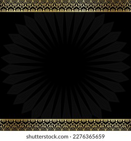 Vektorgrafik Thai Frame Design Illustration Clip Art Vektorgrafik