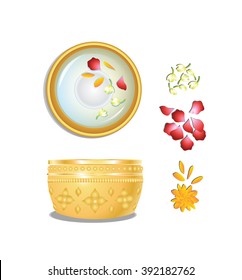 Vector of Thai New Year celebration/Songkran Festival