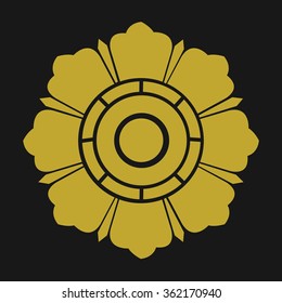 vector Thailand flower pattern