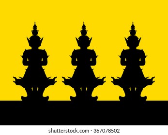 The vector of thailand giant