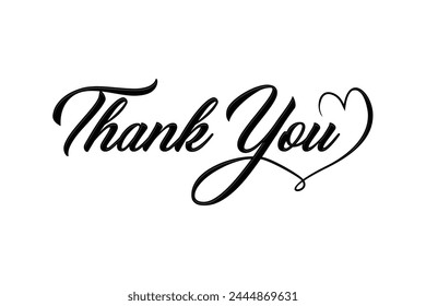 Vector Thank You! template design
