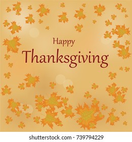 vector of Thanksgiving banner