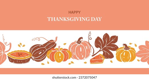 Vector Thanksgiving Day Template
