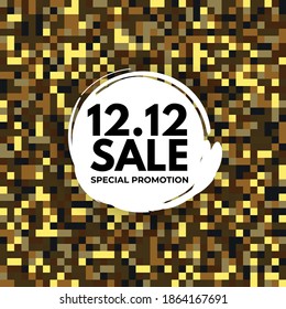 Vector theme 12.12 sale, special promotion day