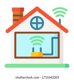 vector with the theme of stay at home