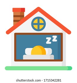 vector with the theme of stay at home