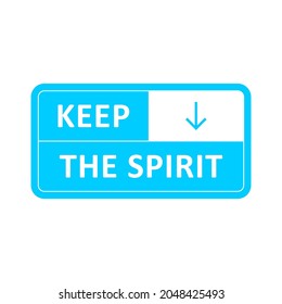 vector themed quote spirit concept