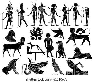 Vector - themes of ancient Egypt