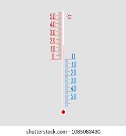 vector thermometer icon