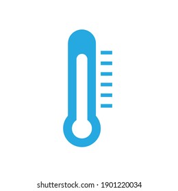 vector thermometer icon. Eps. 10.