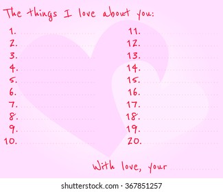 Vector - The things I love about you
