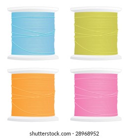 vector thread spool