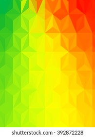 Vector three dimensional special effect. Optical illusion of 3d. Pattern with polygonal tiles. Abstract vector 3d effect. Illusion of gradient effect. EPS10. Low poly pattern. Geometric background