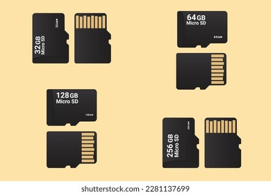 Vector threedimensional memory card design