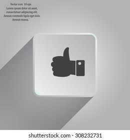 Vector thumb up icon