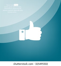 Vector thumb up icon