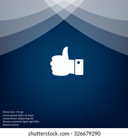 Vector thumb up icon