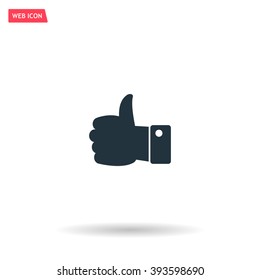 Vector thumb up icon