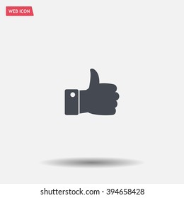 Vector thumb up icon