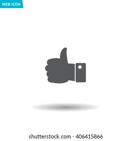 Vector thumb up icon