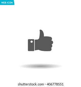 Vector thumb up icon