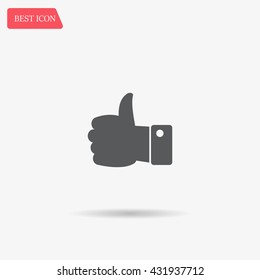 Vector thumb up icon