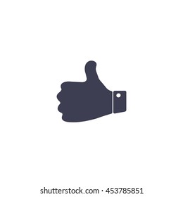 Vector thumb up icon