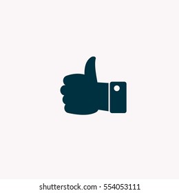 Vector thumb up icon